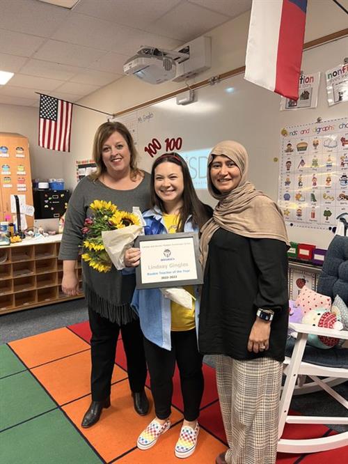 rookie teacher of the year